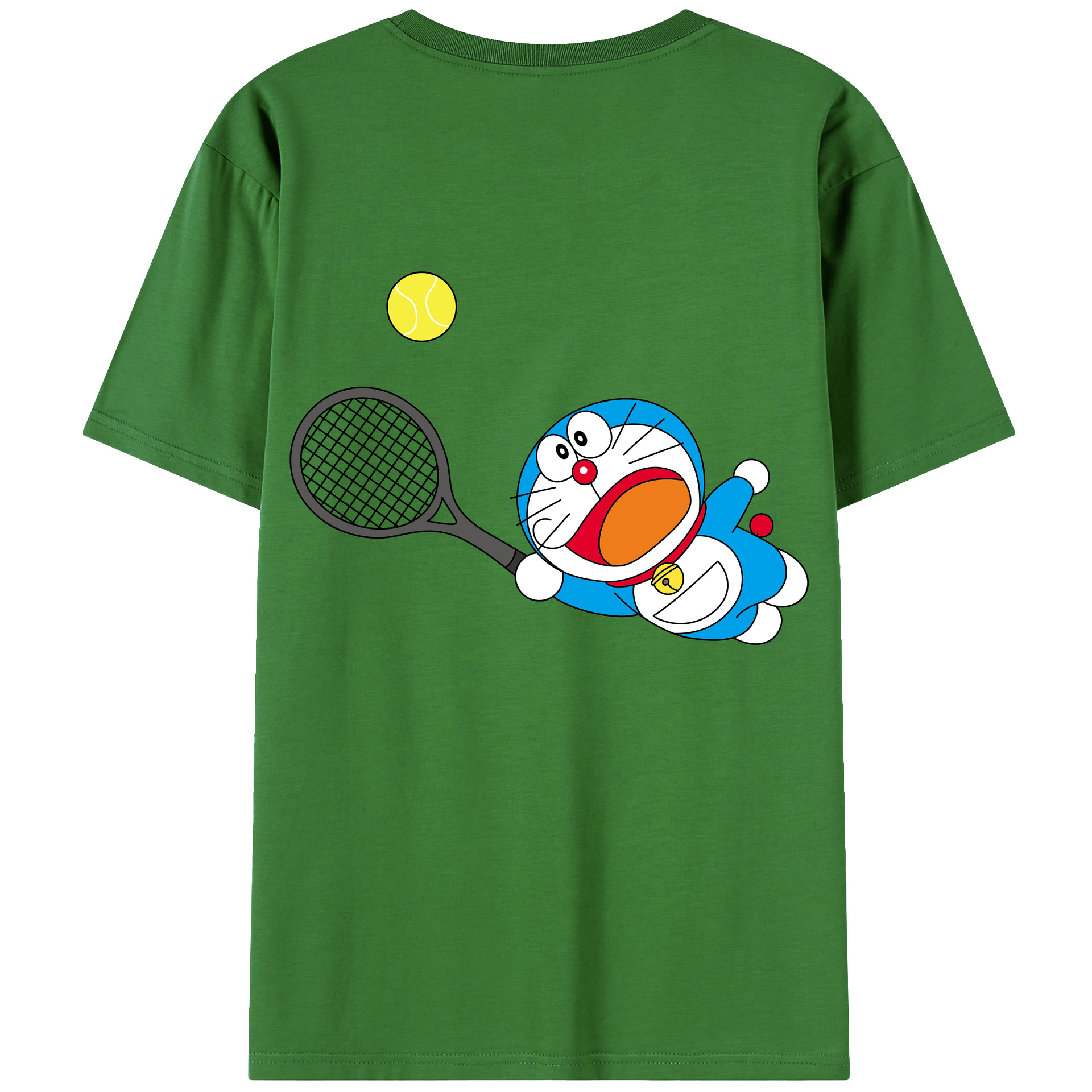 （画像用） ドラえもん Doraemon レディース半袖Tシャツ(バックプリント)